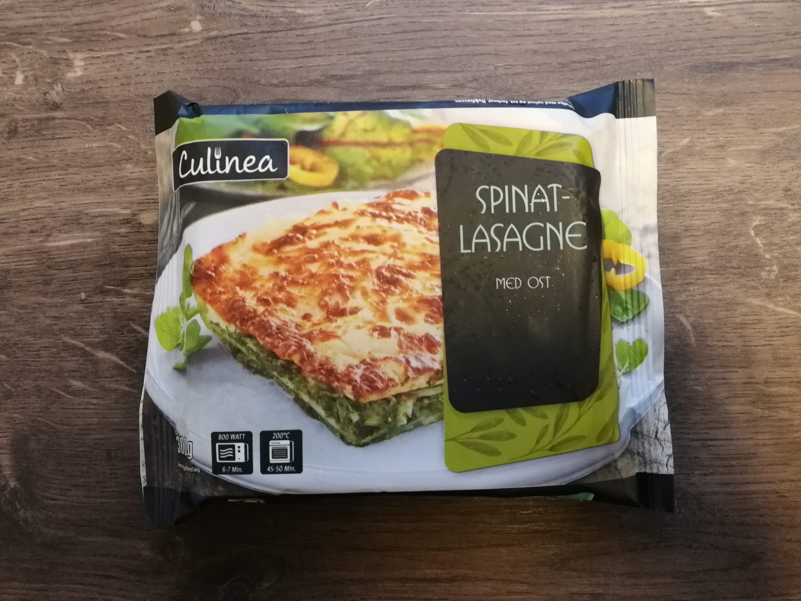 Spinat Lasagne fra Culinea, Lidl - Færdigretten